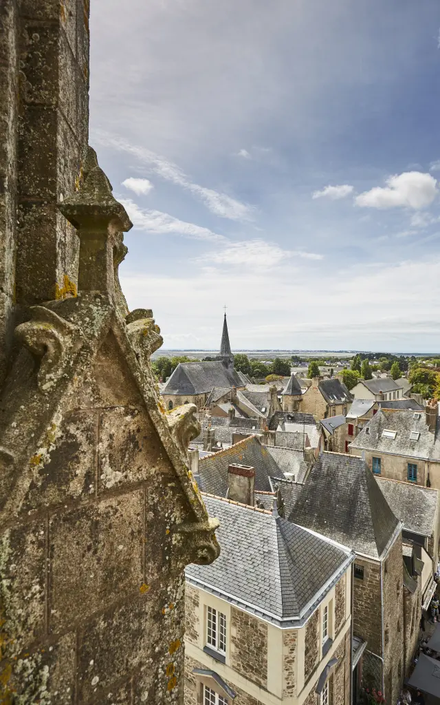 Guérande - Besichtigung des Glockenturms