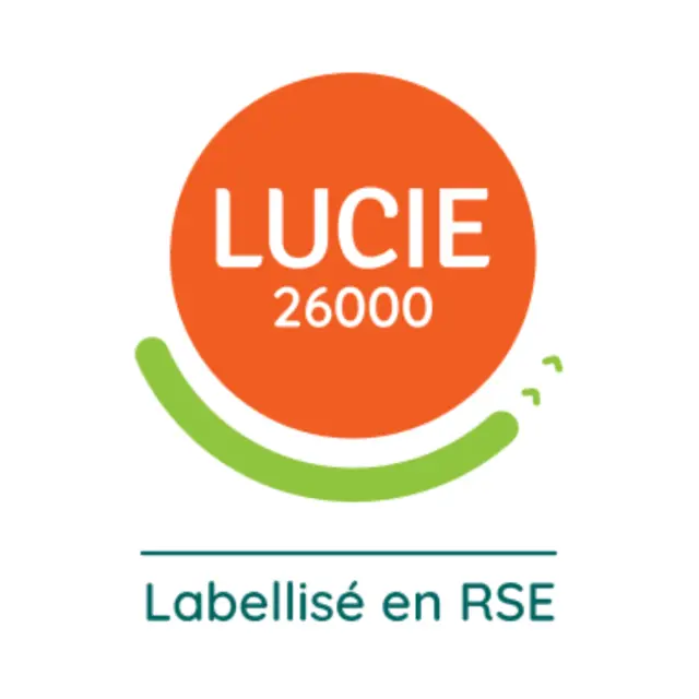 Logo label Lucie 26000