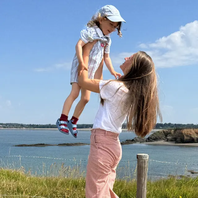 Vue sur une plage à Assérac