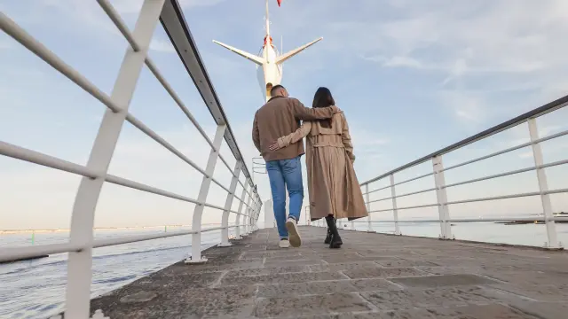 Spaziergang für Verliebte