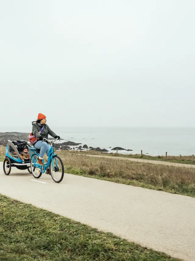 Balade à vélo sur la Côte sauvage