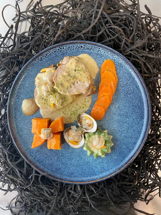 Recette de filet mignon, coques et légumes - Maman aussi est en vacances