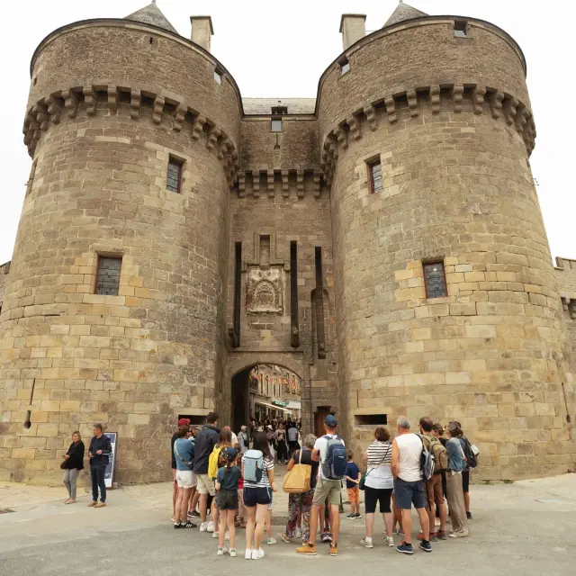 Photo de la Porte St Michel à Guérande