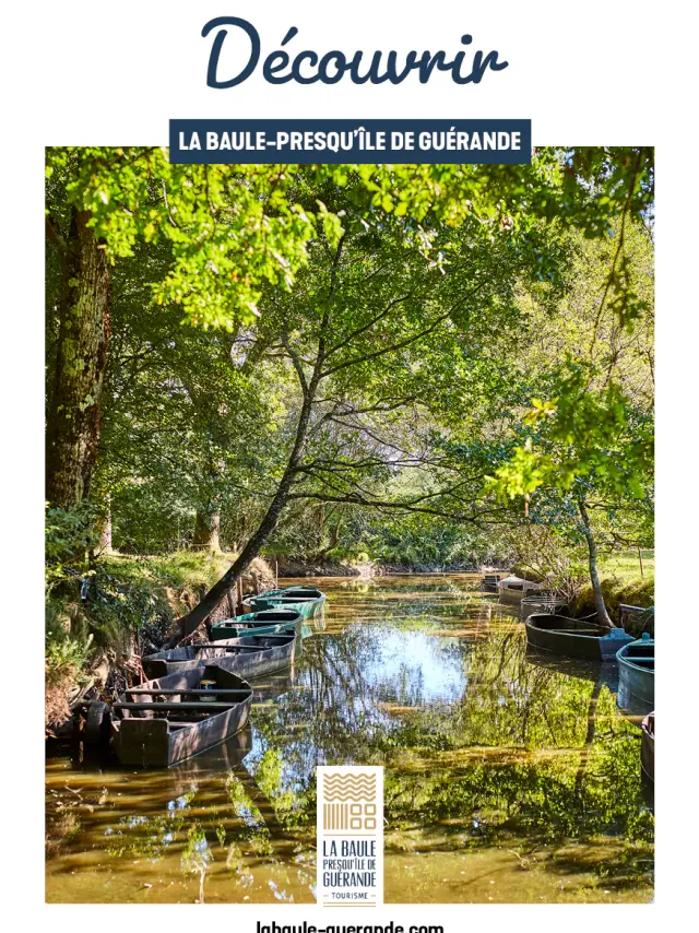 Titelbild Broschüren Entdecken Sie La Baule-Presqu'île de Guérande