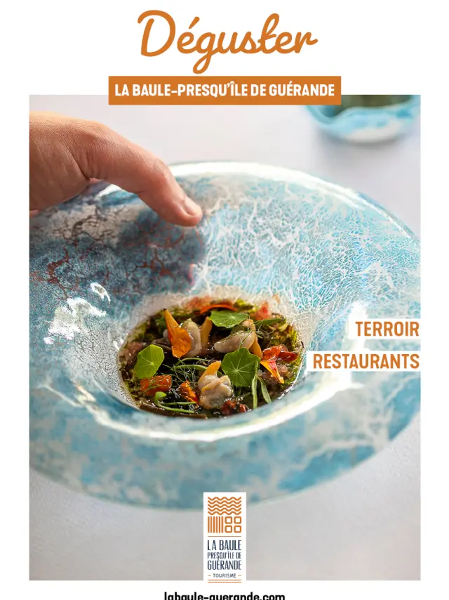 Titelbild Broschüre Déguster La Baule-Presqu'île de Guérande