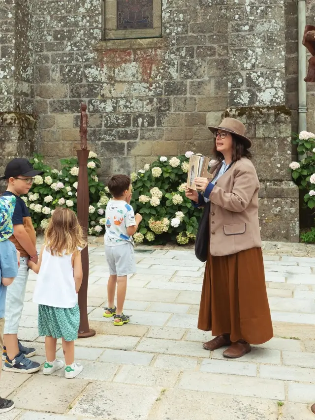 Visite guidée pour les familles intitulée Chasse Au Dragon à Guérande