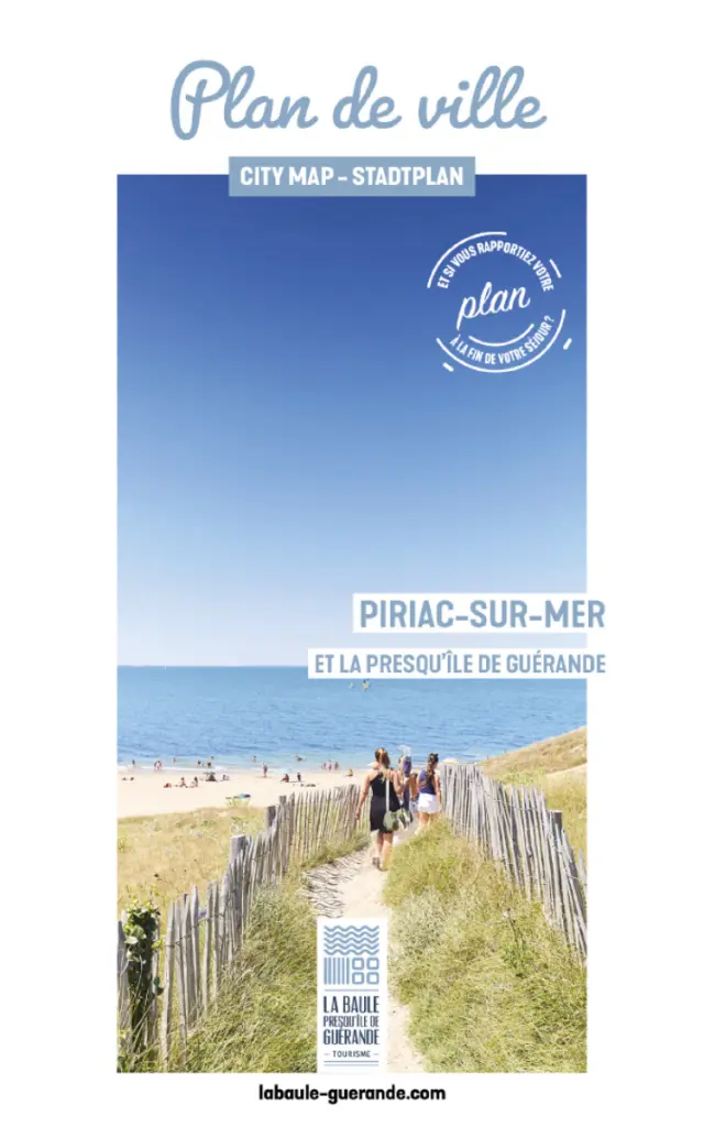 Karte von Piriac-sur-Mer - La Baule-Presqu'île de Guérande