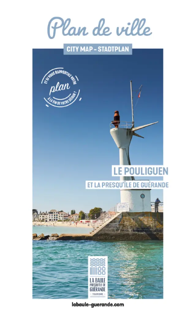 Karte von Le Pouliguen - La Baule-Presqu'île de Guérande