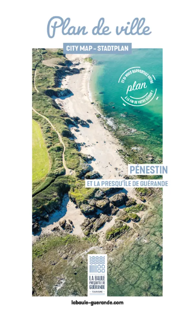 Karte von Pénestin - La Baule-Presqu'île de Guérande.