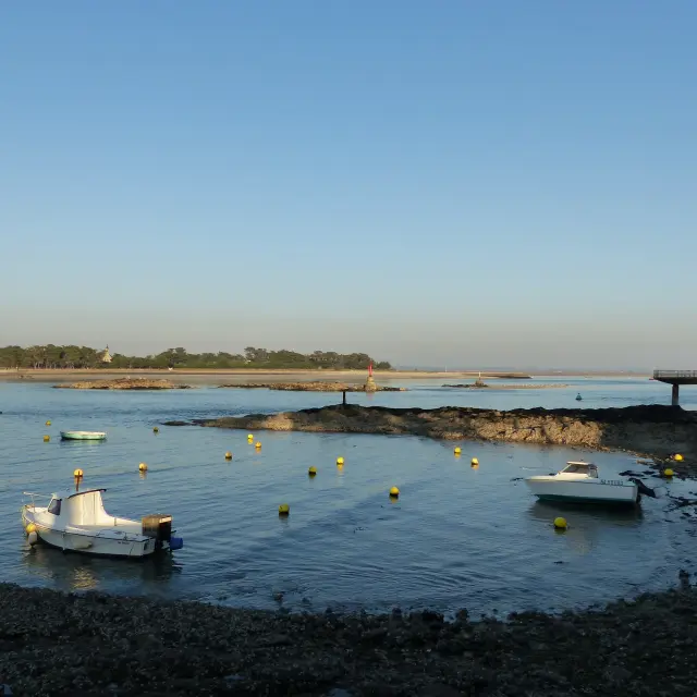 Vue sur Pen-Bron depuis le Croisic