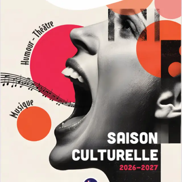 Couverture du programme de la saison culturelle 2026-2027 du Pouliguen