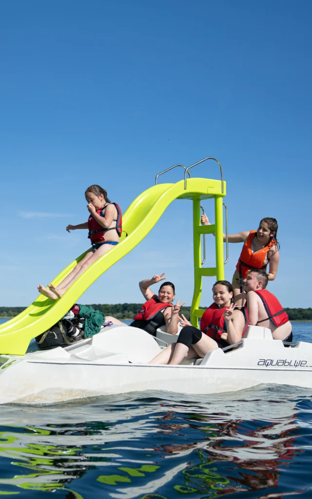 Pédalos Toboggan Lac du Der