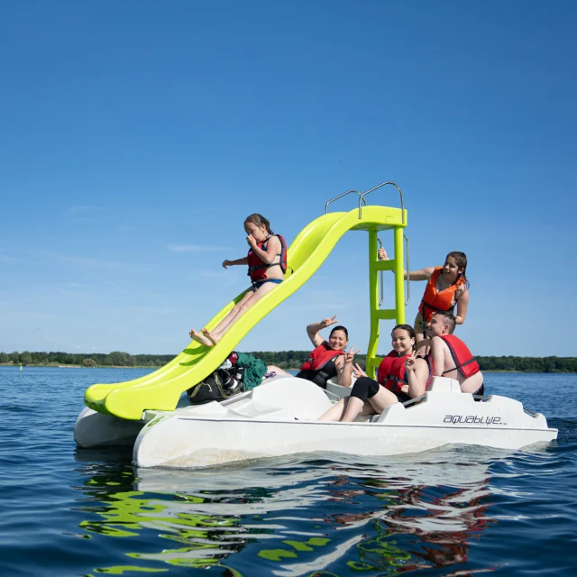 Pédalos Toboggan Lac du Der