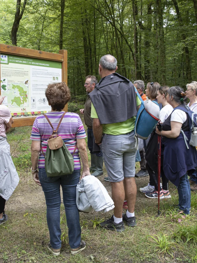 Wanderung zu den Abgründen von Trois-Fontaines