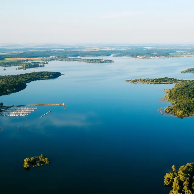 Aerial; lac du der, 2013