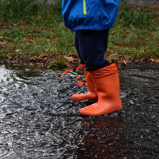 Regen Stiefel Eule