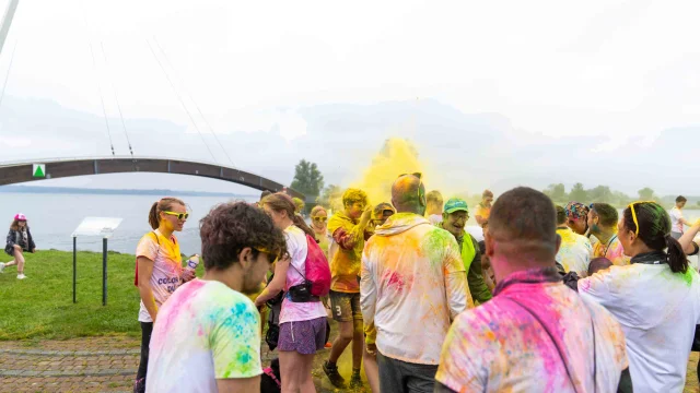 Color Run du Lac du Der