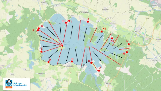 Carte postes de comptage grues LPO