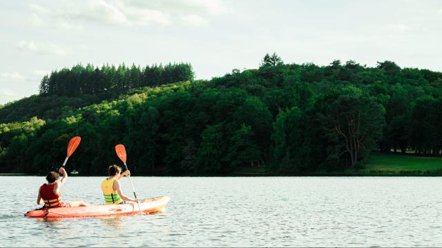 Canoë sur le Lac de Saint-Pardoux