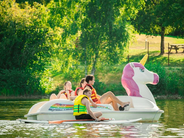 Paddle Et Pedalo Licorne Lac De Saint Pardoux