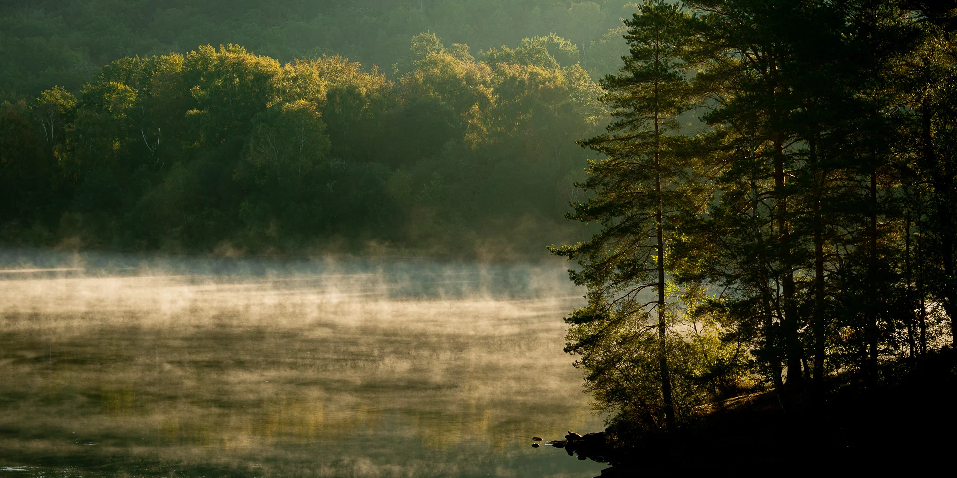 Paysage Lever Du Soleil Lac De Saint Pardoux