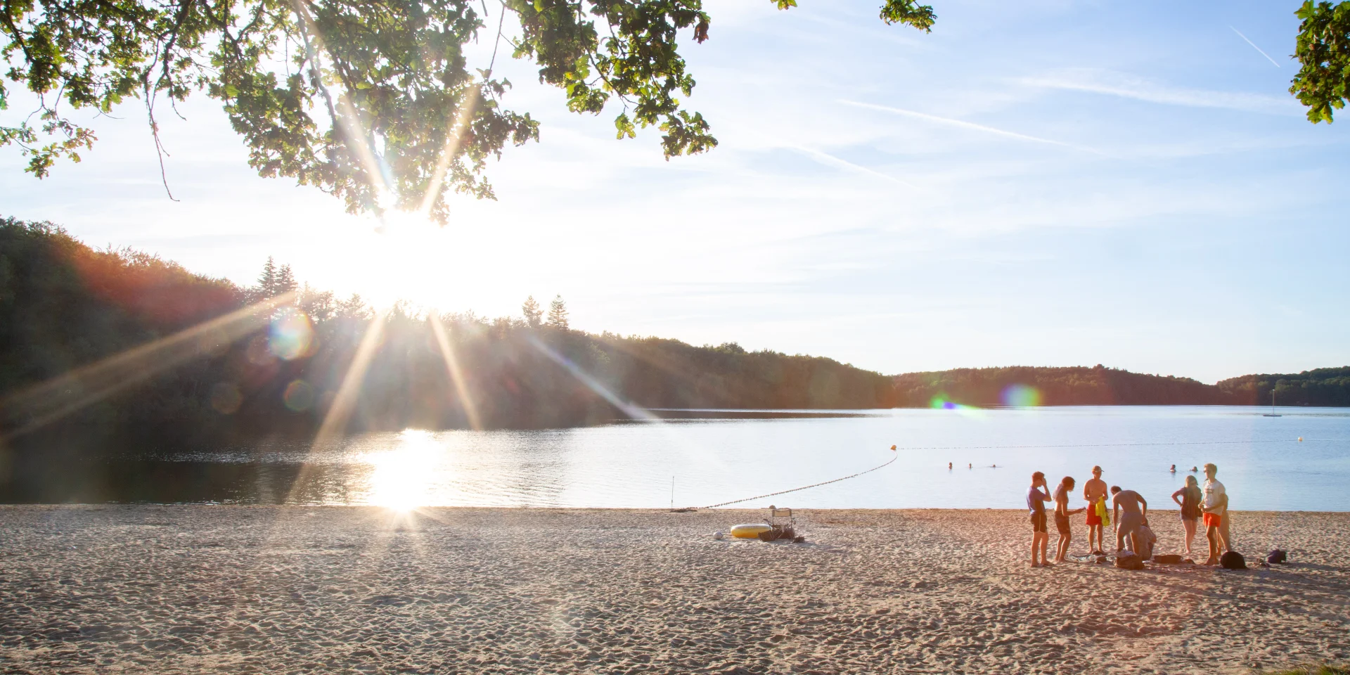 Plage De Chabannes Lac De Saint Pardoux