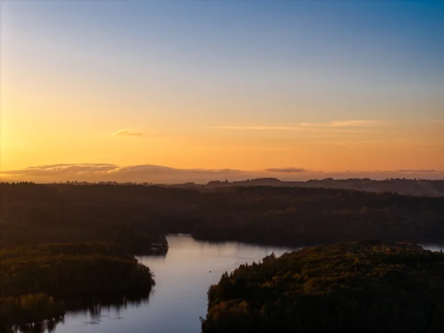 Lac De Saint Pardoux Point De Vue Drone