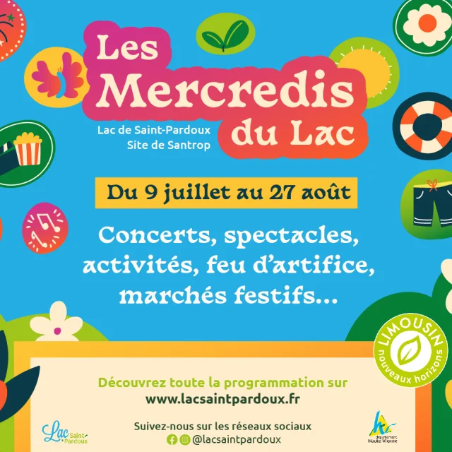 Mercredis Du Lac Lac De Saint Pardoux 2025