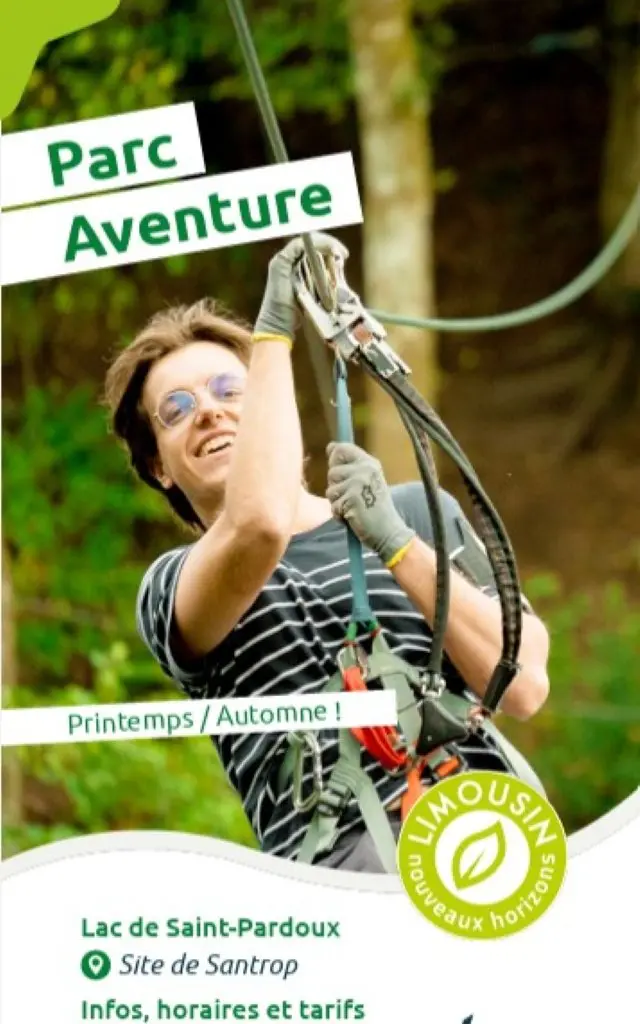 Brochure Parc Aventure Du Lac De Saint Pardoux 2026