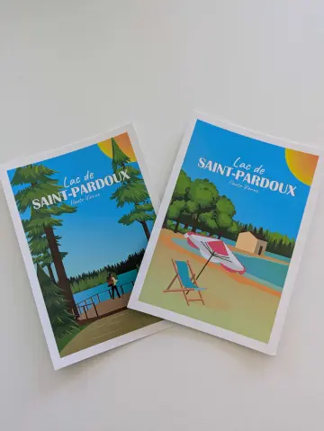 Carte Postales Du Lac De Saint Pardoux