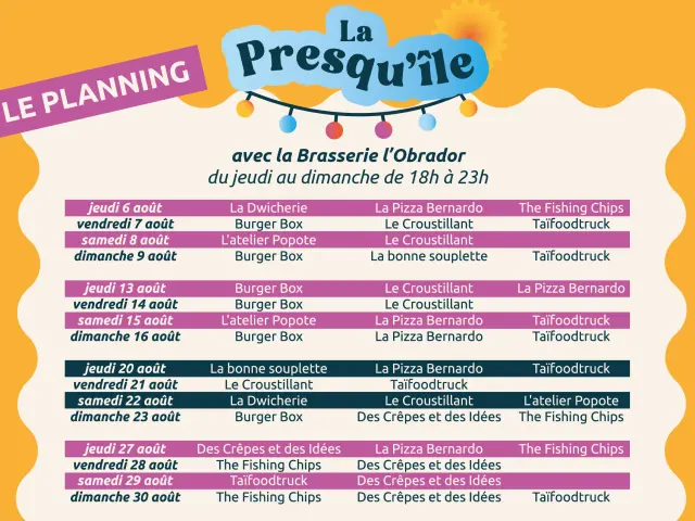 Planning Presquile 02