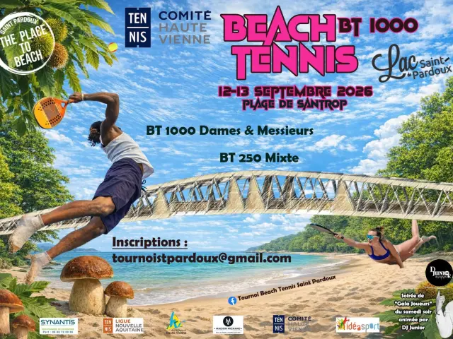Beach Tennis Lac De Saint Pardoux