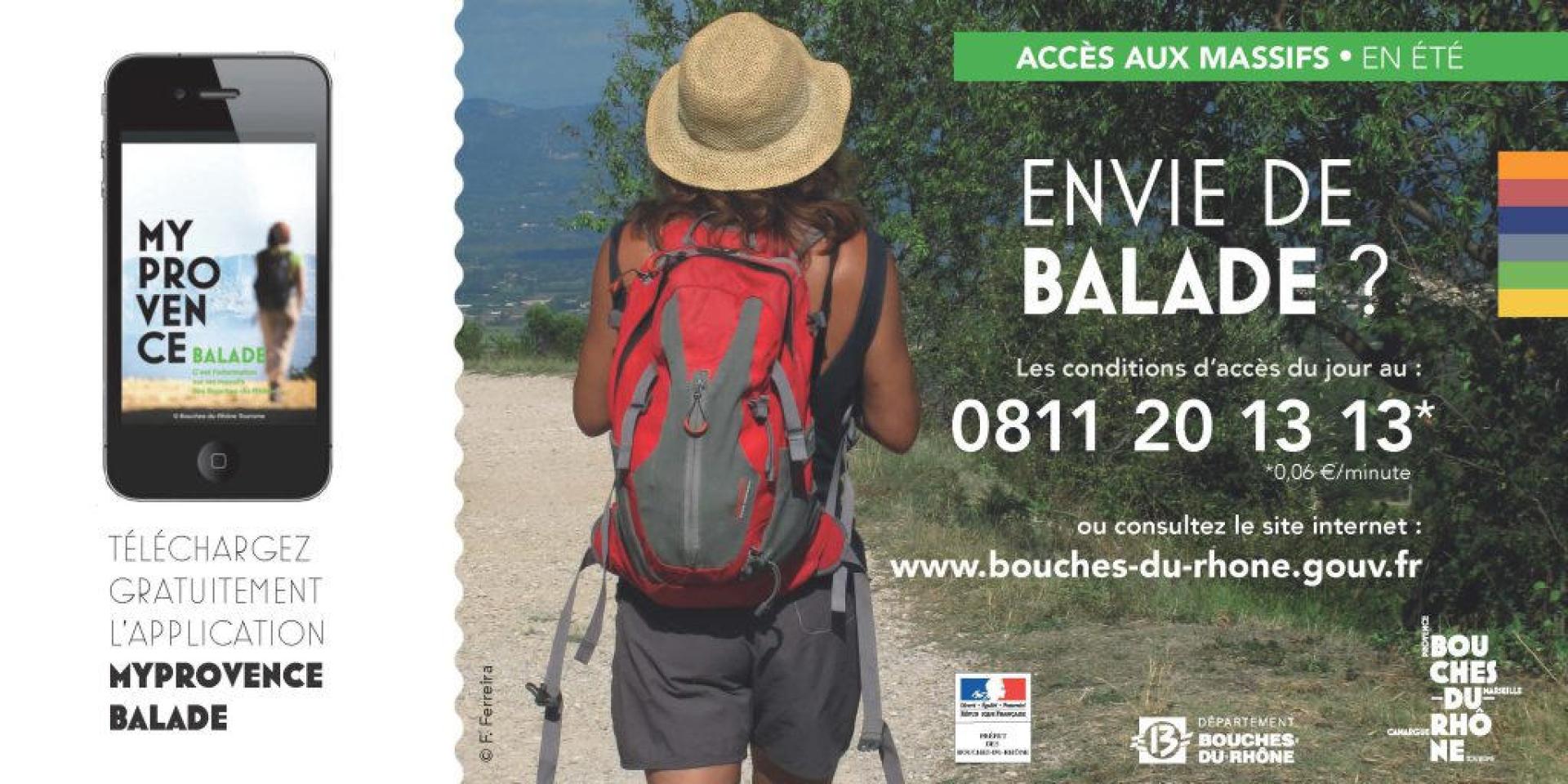 Access to the mountain ranges | La Ciotat Tourist Office
