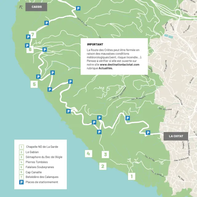 Guía turística de Créa 2024
