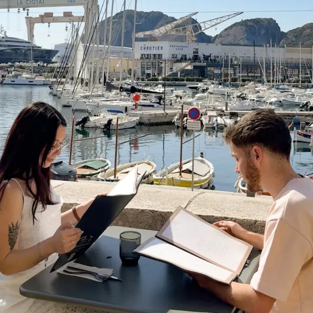 Dejeuner Vue Mer La Ciotat
