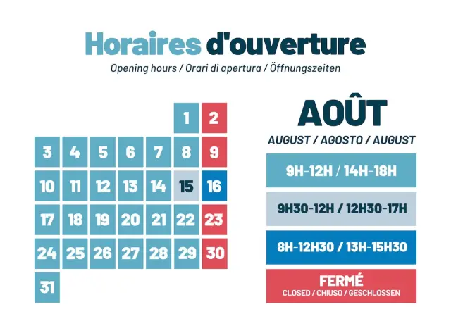 Fahrplan August La Ciotat