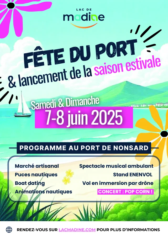 Affiche Fete Du Port Lancement De Saison 2025