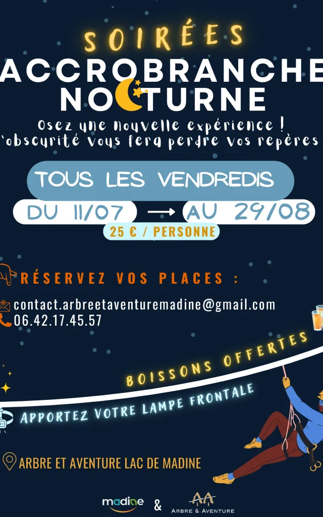 Flyer Nocturnes Madine 2025
