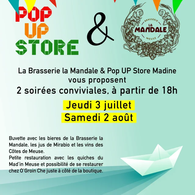 Affiche Pop Up Ete 2025 A3 Evenements