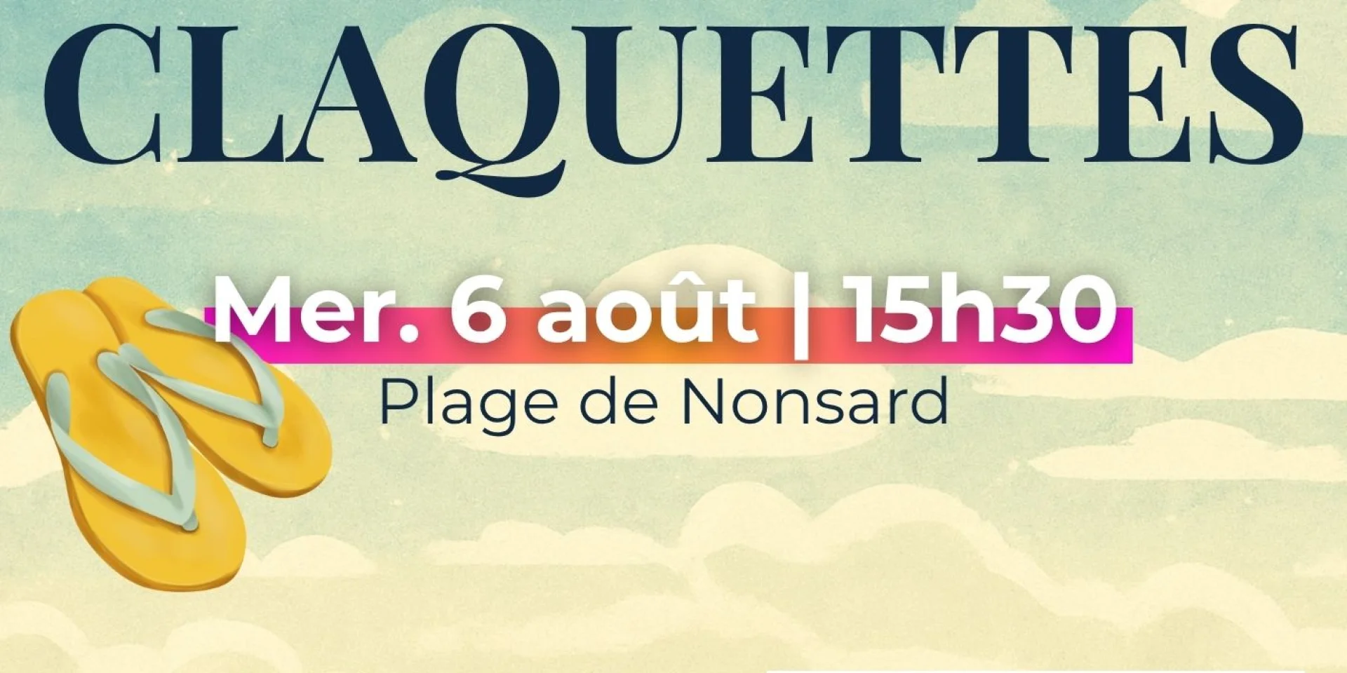 Lancer Claquette 6 Aout
