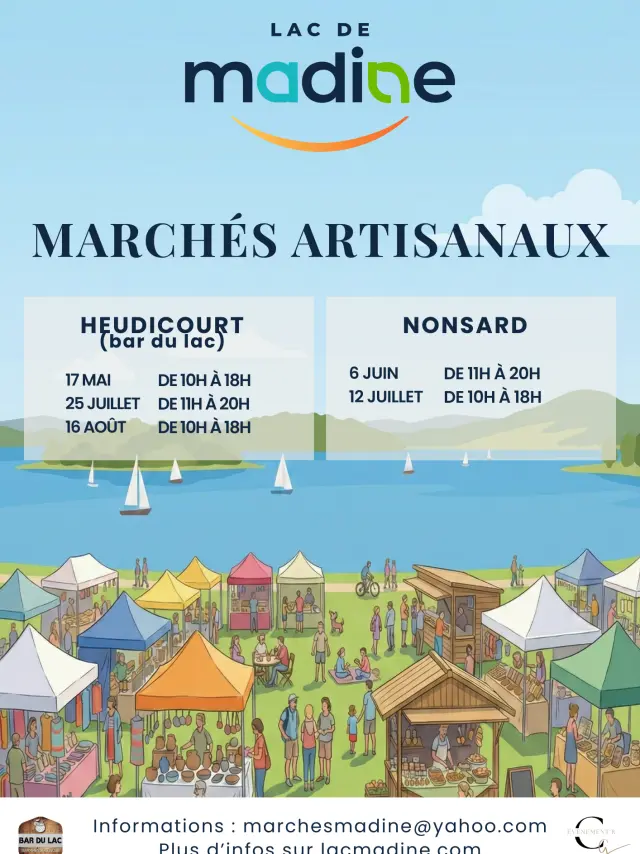 Affiche Marche Artisanaux 2026
