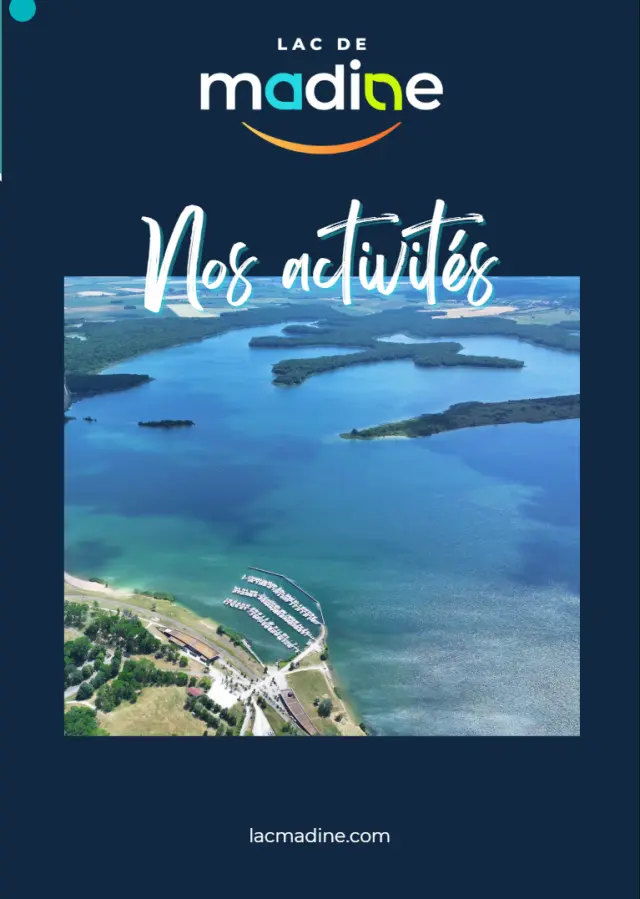 Brochure activités lac de Madine 2026