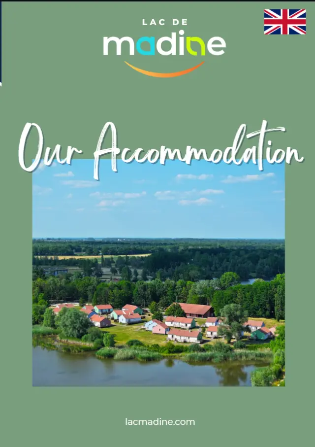 Dépliant hébergements lac de Madine EN/DE