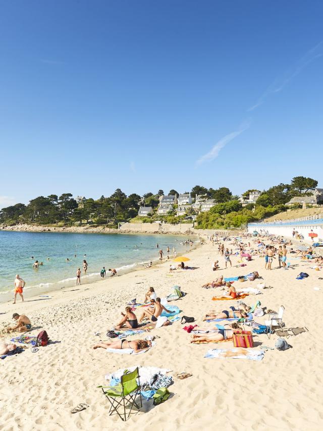 Plage de Pors Termen à Trébeurden