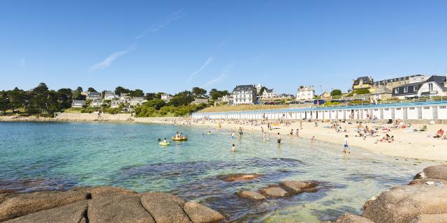 Plage de Pors Termen à Trébeurden