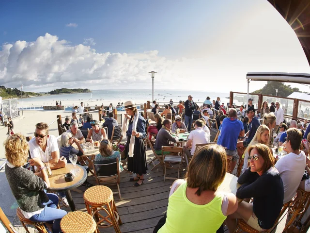 Terrasse Plage de Tresmeur