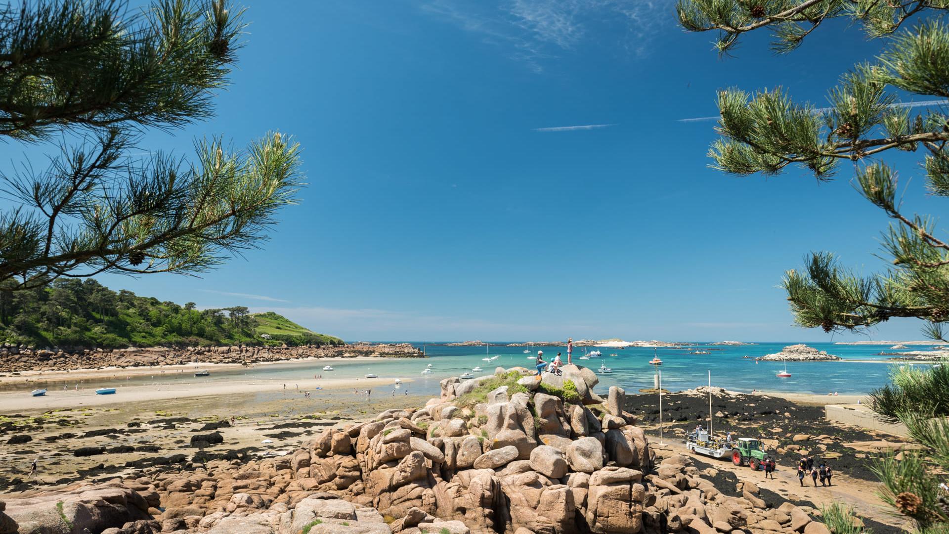 Balade en famille à Trébeurden