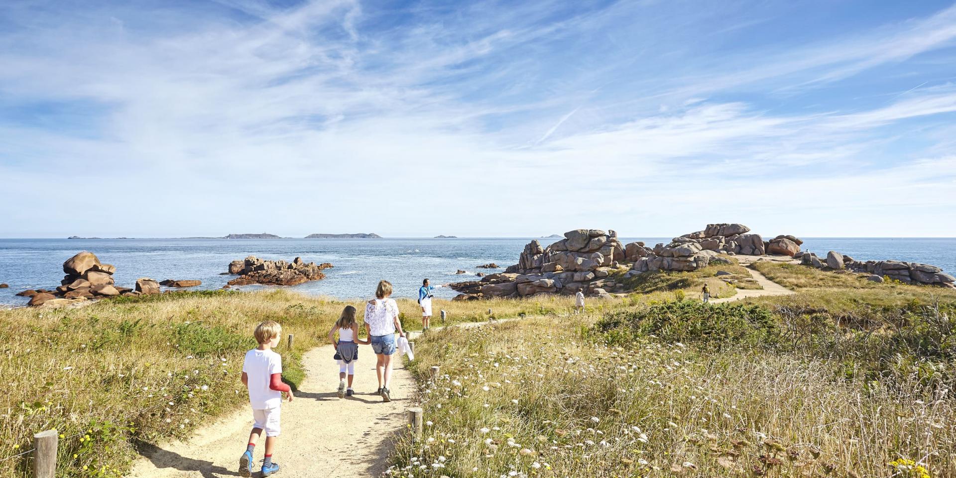 Balade sur le GR 34 à la Presqu'île Renote - Trégastel