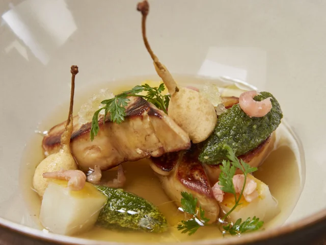 Manoir de Lan Kerellec Entrée Foie Gras