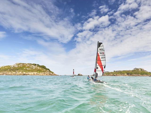 Voile à Trébeurden